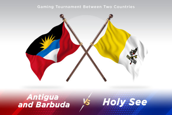 Antigua Versus Holy See Two Flags: A Concept Illustration for Global Design
