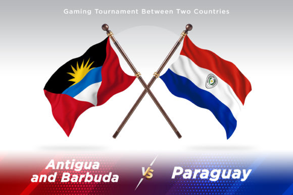 Antigua Versus Paraguay Two Flags: A Detailed Evaluation of a High-Quality Vector Illustration Bundle