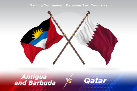 Antigua Versus Qatar Two Flags: Strategic Visual Assets for Global Branding and Design