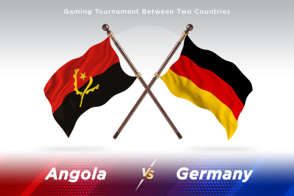 The Strategic Value of Isolated Flag Illustrations in Global Branding: A Deep Dive into the Angola Versus Germany Concept